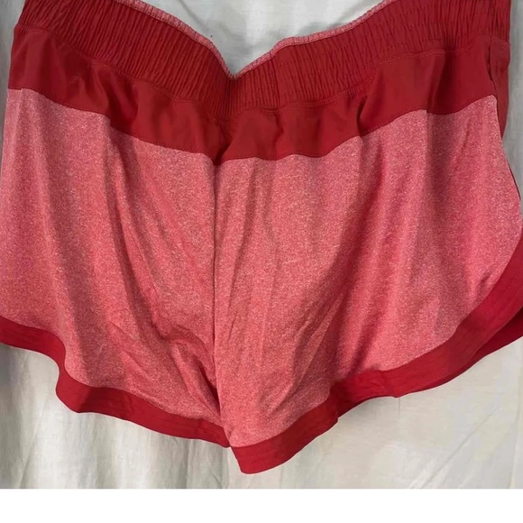 BSN Sports Performance Apparel Red Shorts Women's Size L - Picture 6 of 6